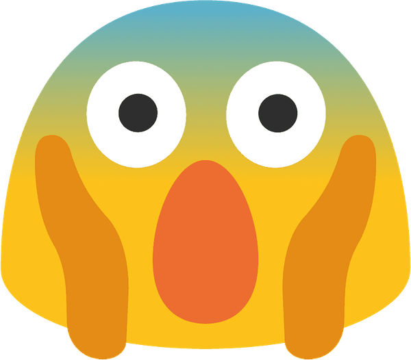 Scream Emoji PNG
