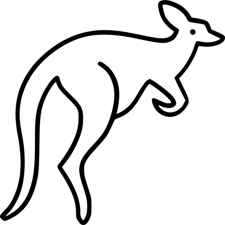 Australia Kangaroo PNG
