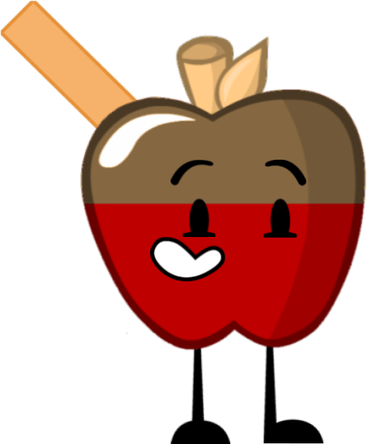 Red Apple Cartoon PNG