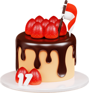 Chocolate Birthday Cake PNG