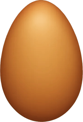 Brown Egg PNG