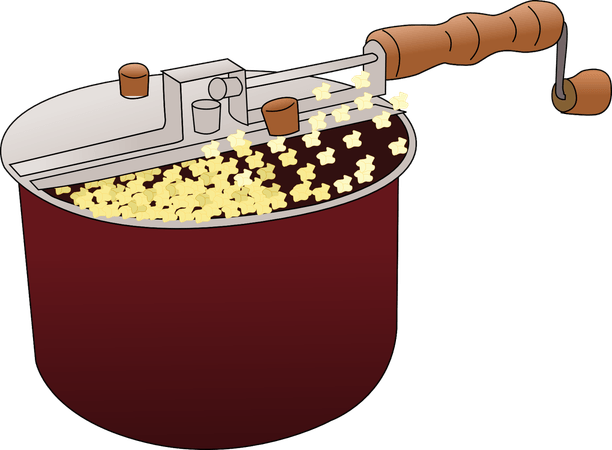 Popcorn Maker PNG