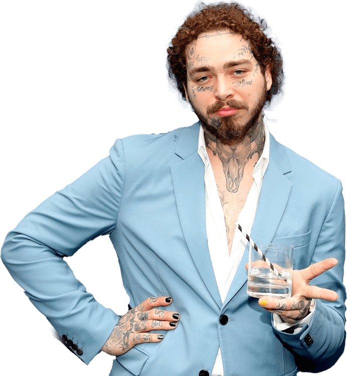 Post Malone PNG