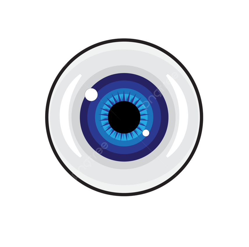 Cartoon Eyeball PNG