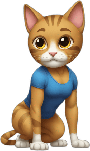 Gym Cat PNG