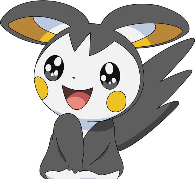 Emolga Pokemon PNG
