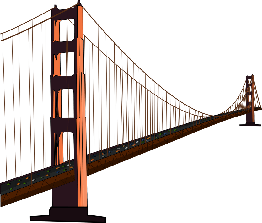 Golden Gate Bridge PNG