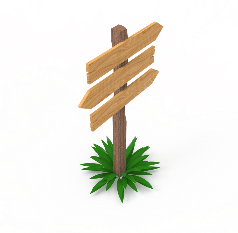Wood Sign PNG