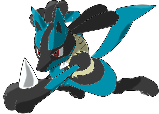 Lucario Pokemon PNG
