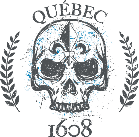 Grunge Skull PNG