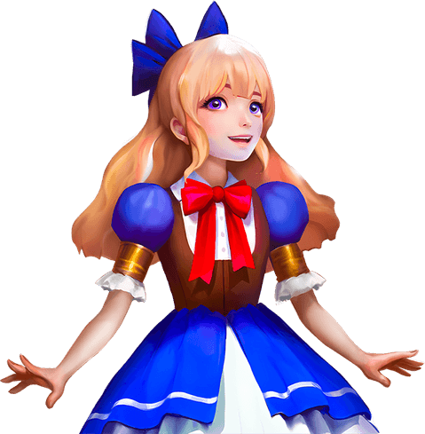 Beautiful Casino Girl PNG