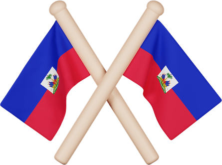 Haiti Flag Emoji PNG