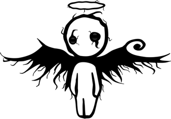 Glowing White Eyes PNG