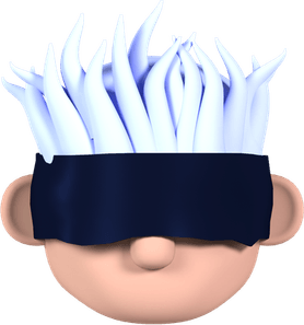 Gojo Emoji PNG