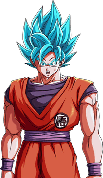 Blue Goku PNG