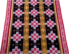 Sambalpuri Saree Border PNG