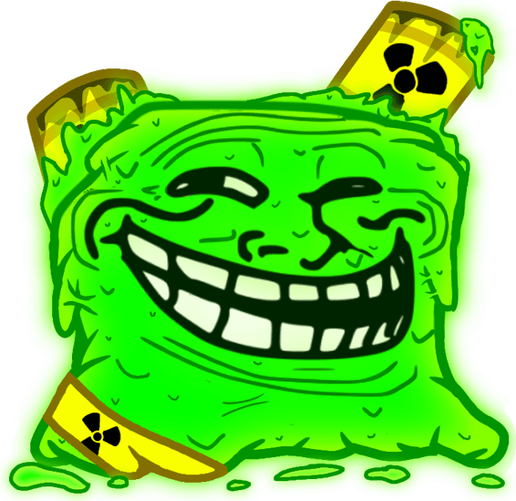 Monster Troll Face PNG