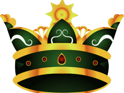 Green Crown PNG