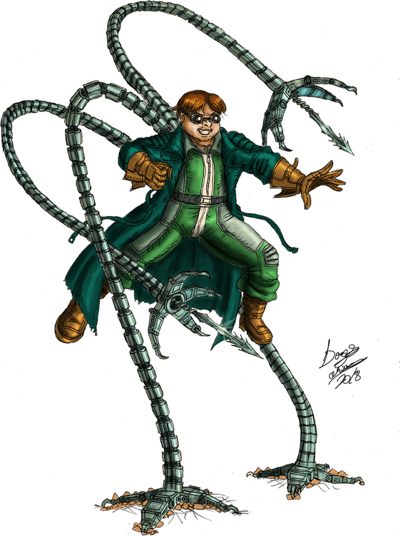 Dr Otto Octavius PNG