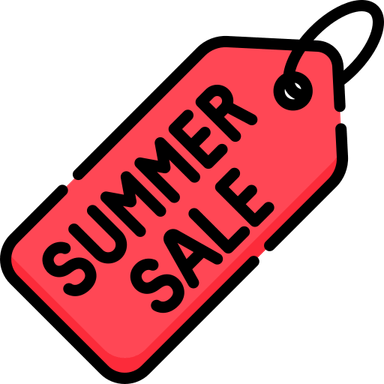 Summer Sale Banner PNG