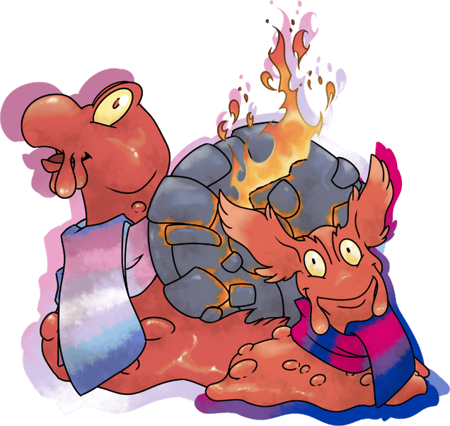 Slugma Pokemon PNG