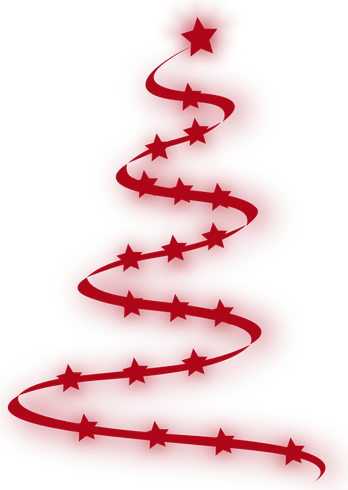 Abstract Christmas Tree PNG