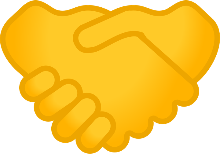 Handshake Emoji PNG