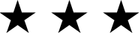 3 Stars PNG