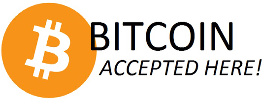 Bitcoin Accepted Here Button PNG