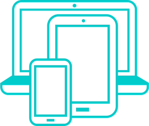 Laptop Tablet Phone PNG