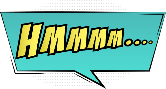 Colored Comic Speech Bubble PNG