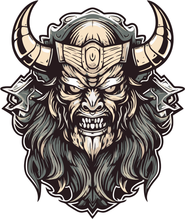 Viking Skull PNG