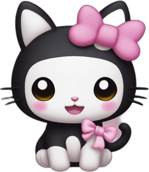 Kuromi Skull PNG