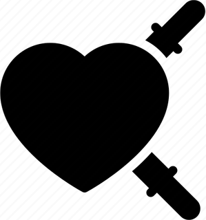 Heart With Knife PNG