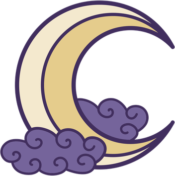 Magical Moon PNG