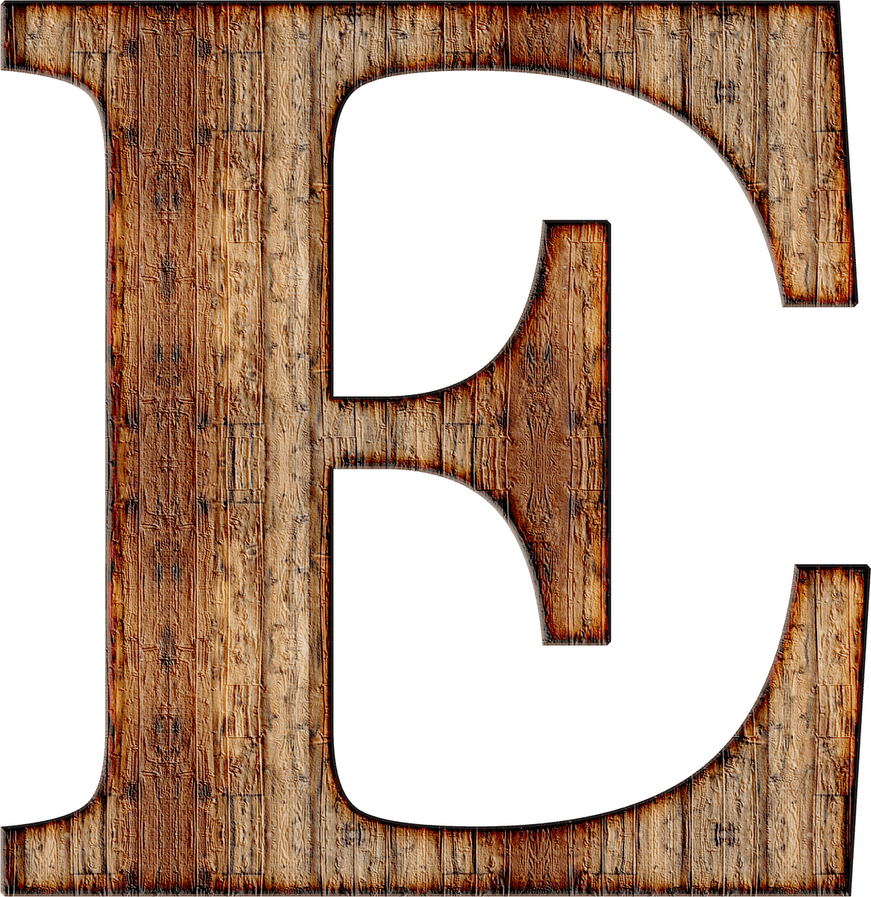 E Letter PNG