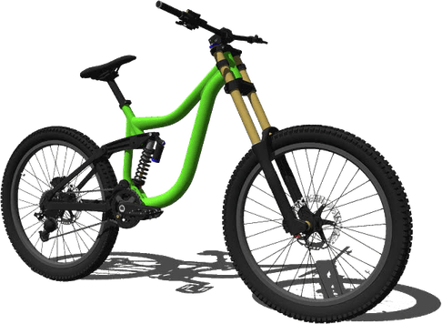 Downhill Bike PNG