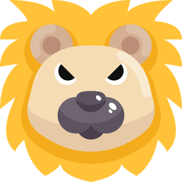 Lion Emoji PNG