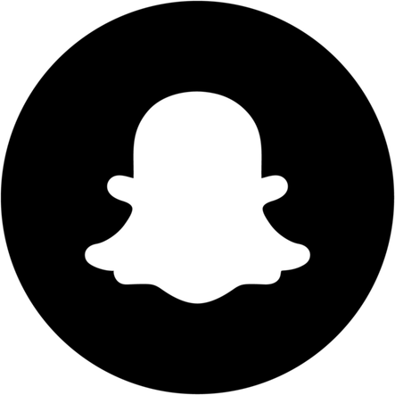 Snapchat Logo Black PNG