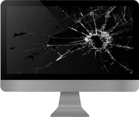 Broken Computer PNG