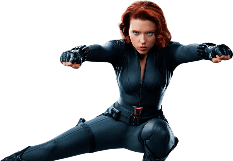 Scarlett Johansson Black Widow PNG