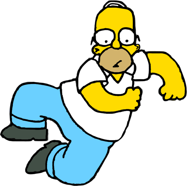 Homer Woohoo PNG