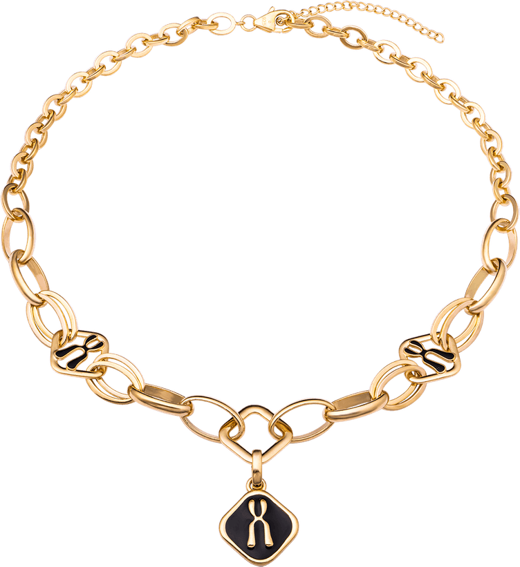 Gold Link Chain PNG