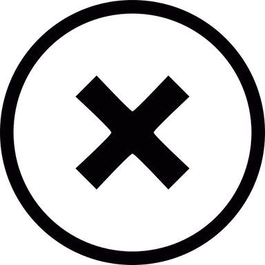 Cancel Button PNG