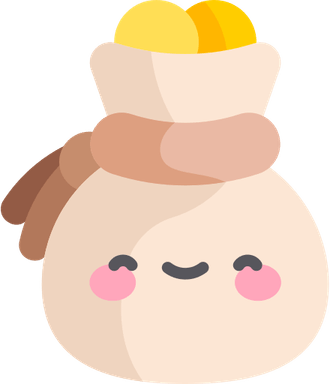 Kawaii Money PNG