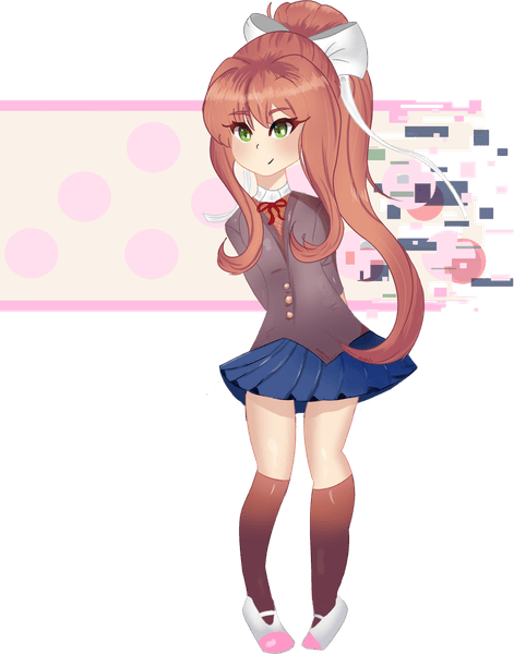 Just Monika PNG