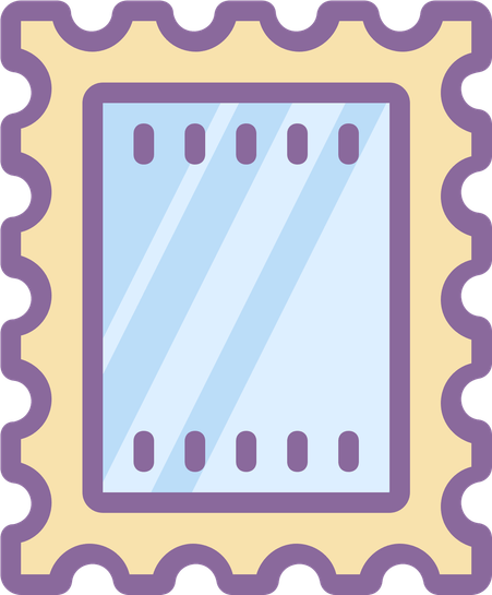 Postage Stamp PNG