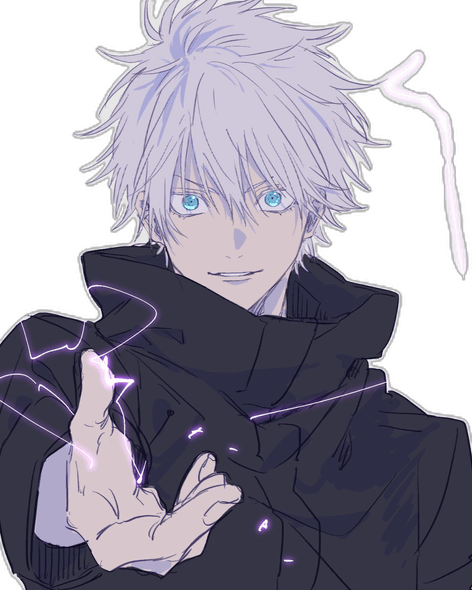 Gojo Manga PNG