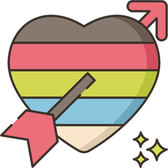 Romantic Arrow PNG