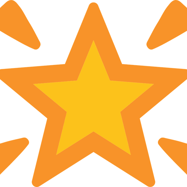 Shooting Star Emoji PNG